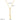 Women's Gold Stainless Steel Pull Adjustment Water Drop Necklace