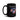 Americans 1st Eagle Flag Patriot Black Glossy Mug Tea Cup