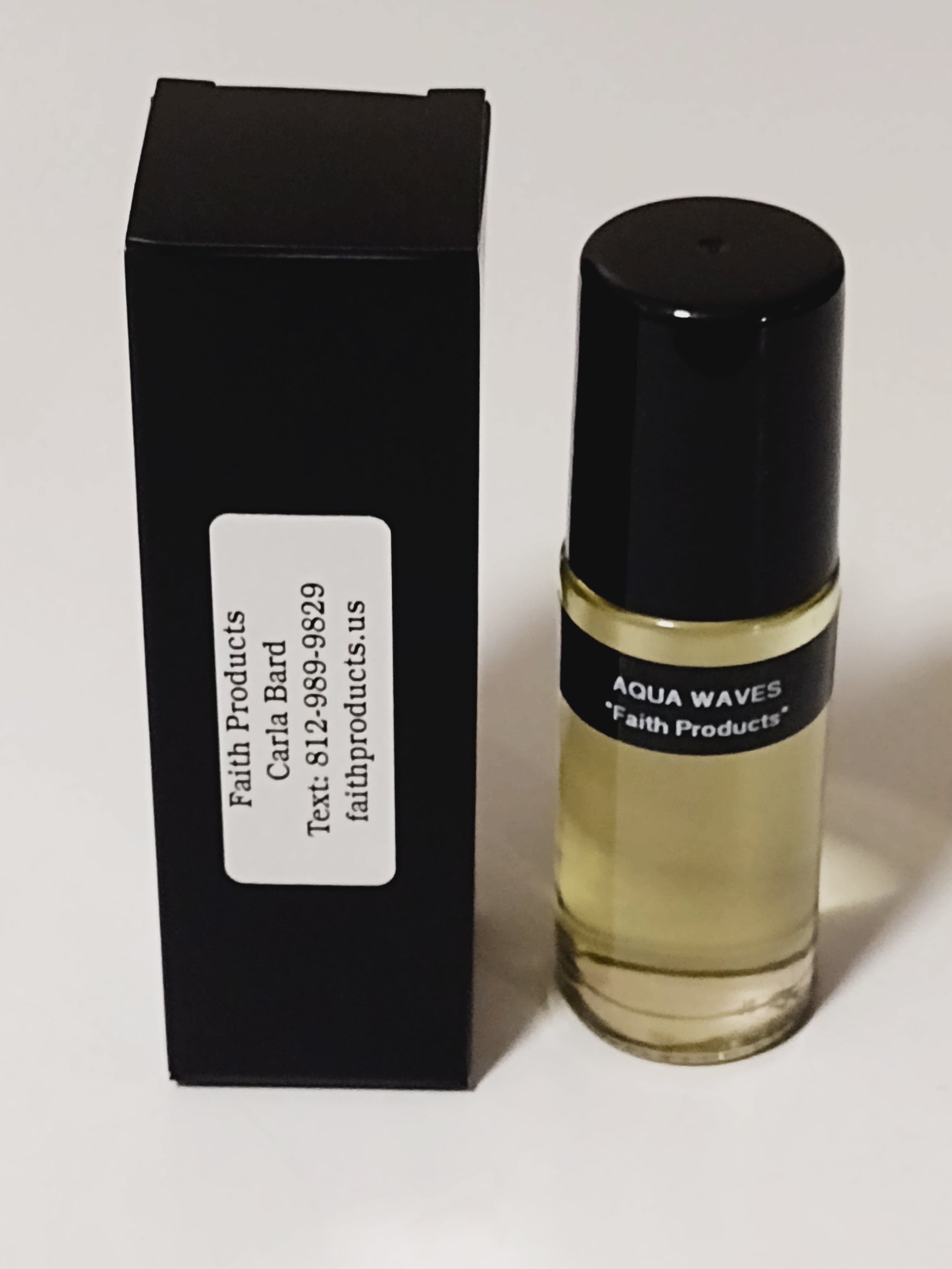 Aqua Waves Men's Cologne Fragranced Body Oil 1oz. Roll-On Bottle