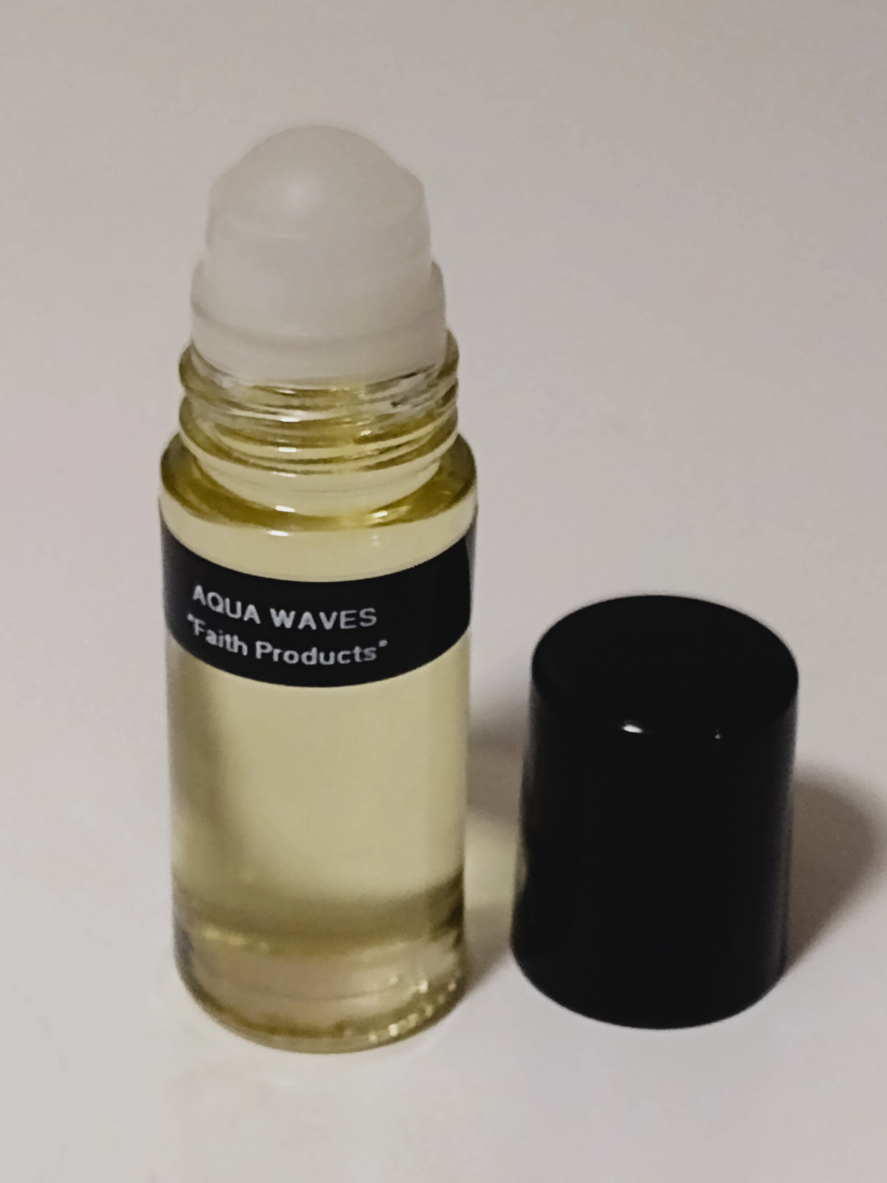 Aqua Waves Men's Cologne Fragranced Body Oil 1oz. Roll-On Bottle