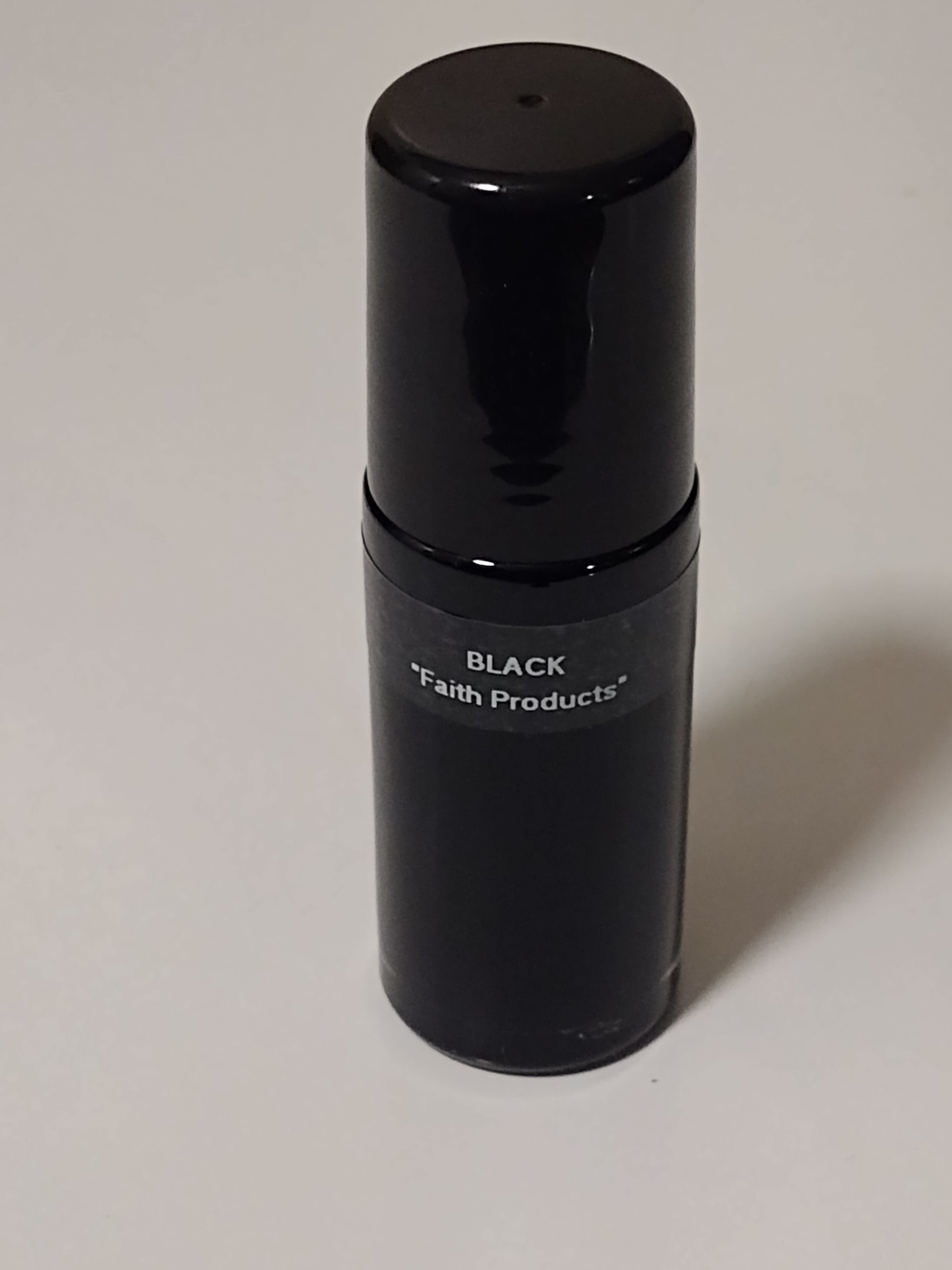 Black Men's Cologne Body Oil 1oz. Roll-On Bottle
