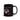 Americans 1st Eagle Flag Patriot Black Glossy Mug Tea Cup