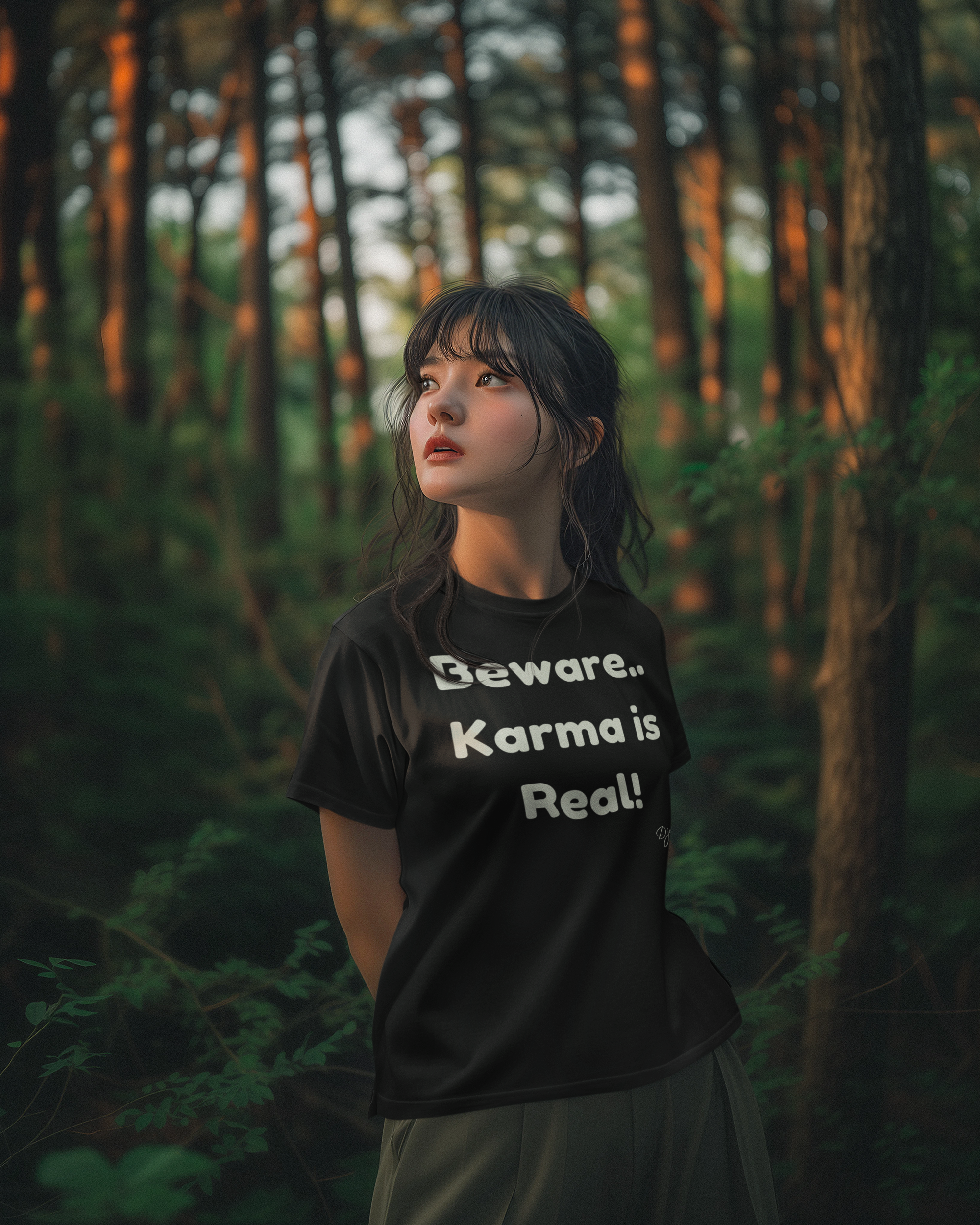 Beware... Karma is Real! Short-Sleeve Gildan Unisex T-Shirt (1) S-3XL