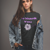 Black No Thank You Sassy Short-Sleeve Unisex T-Shirt S-3XL