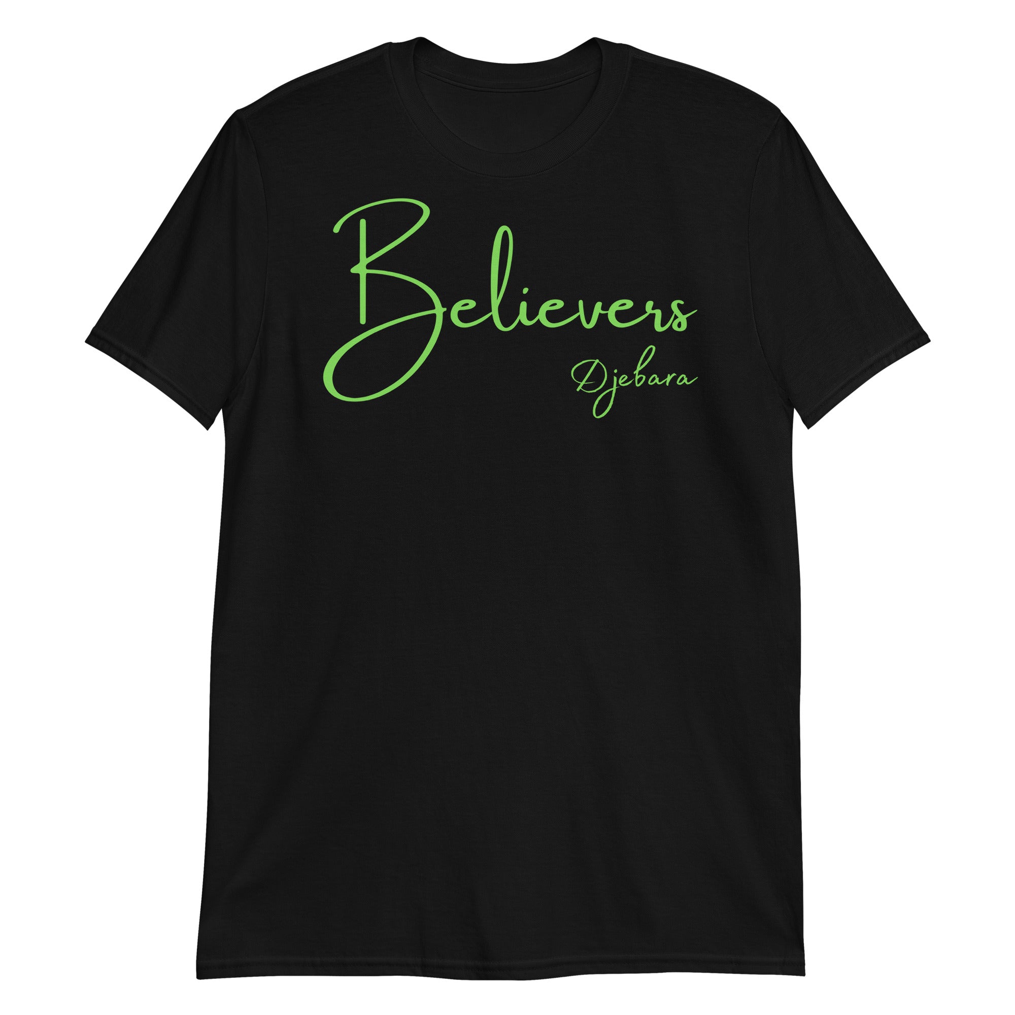 Black Believers Short-Sleeve Unisex T-Shirt (Green) S-3XL