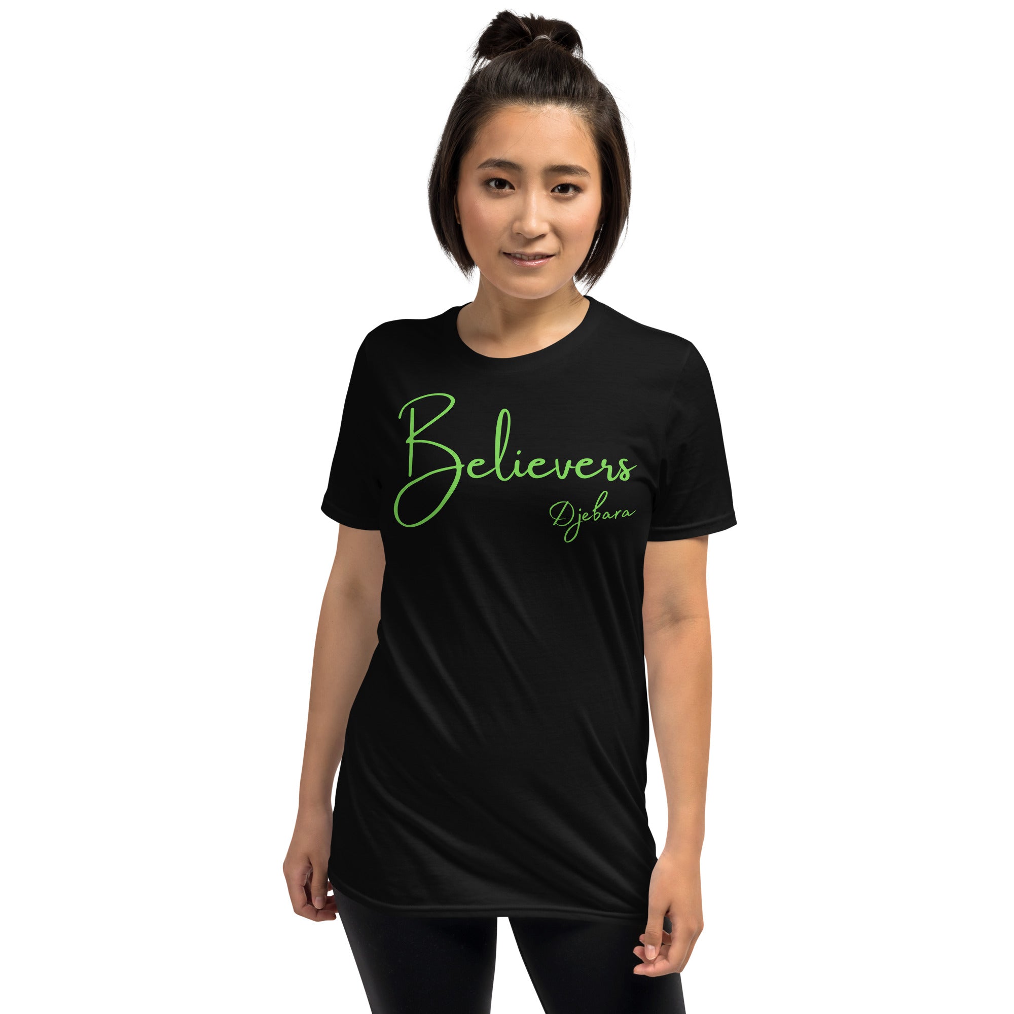 Black Believers Short-Sleeve Unisex T-Shirt (Green) S-3XL