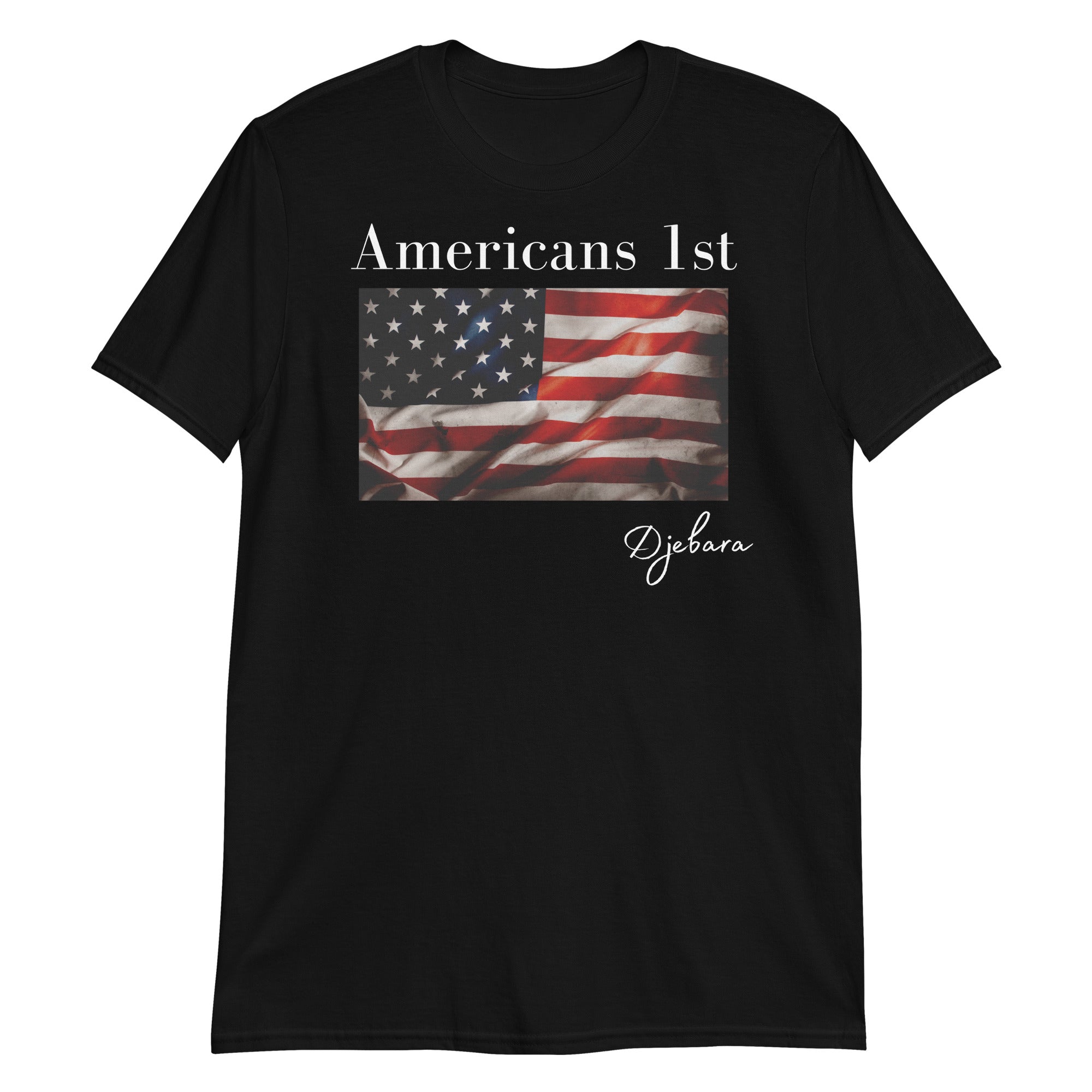 Black Americans 1st Flag Patriot Short-Sleeve Unisex T-Shirt (FL) S-3XL