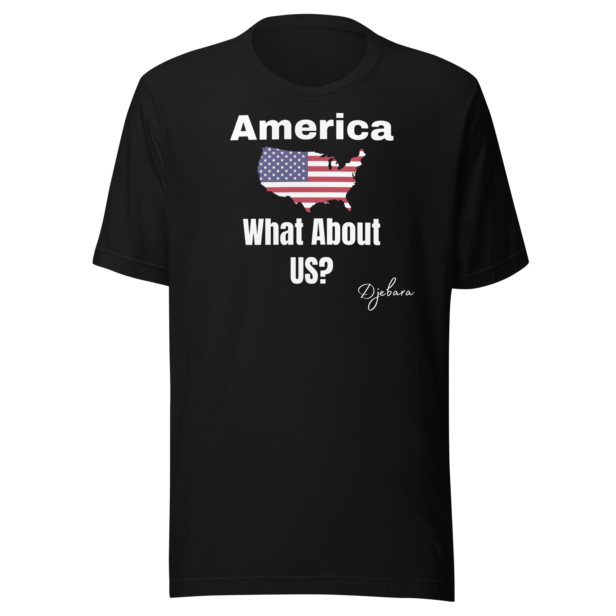 Bella Canvas America What About US? Short Sleeve Unisex T-Shirt XS-5XL